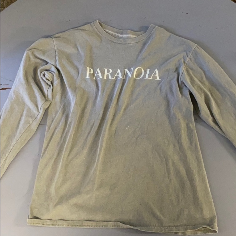 paranoia pacsun long sleeve